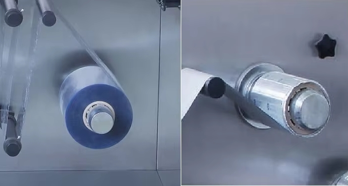 Easy and convenient replacement of PVC and aluminum foil