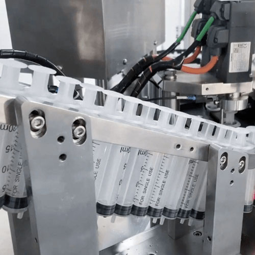 SryPlas-2 Plastic Prefilled Syringe Filling Capping Machine