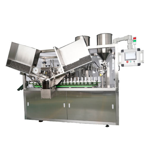 LTRG-120 Double Head Automatic Tube Filling and Sealing Machine