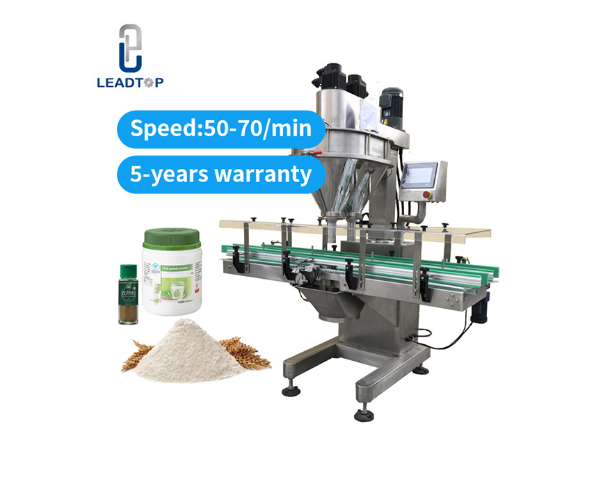 Automatic Double Head Auger Filling Machine 