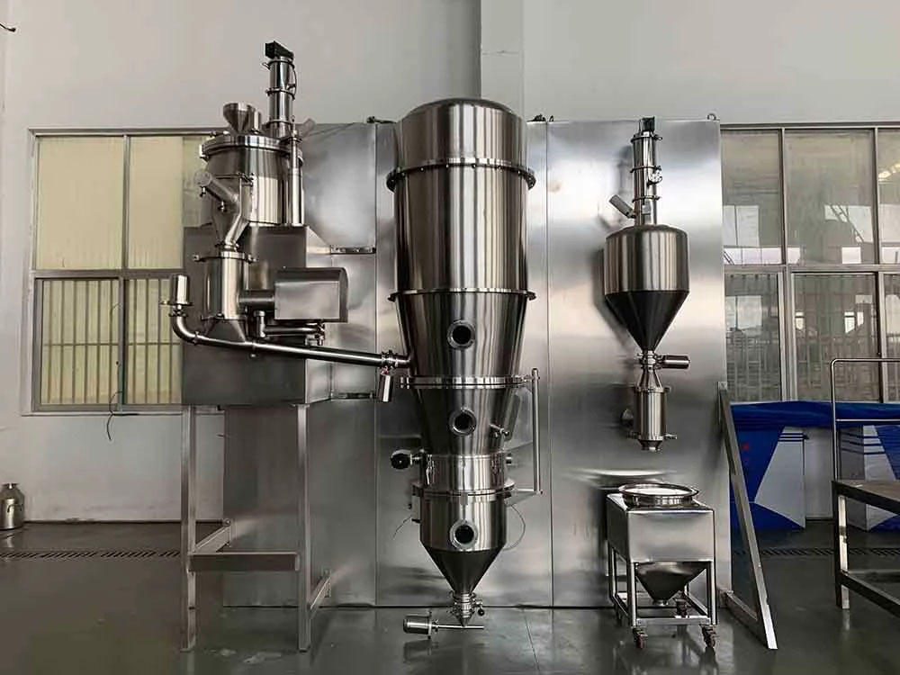 ContigTop Closed Type Wall Mounted Structure Automatic Solid Dosage Granulation Line