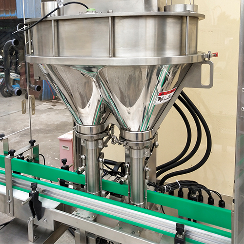 Automatic Double Head Auger Filling Machine 